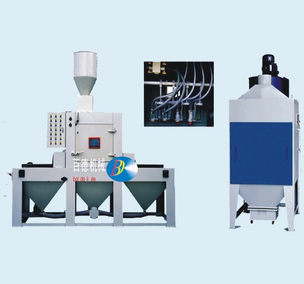 1211-8A三角皮帶通過式自動噴砂機